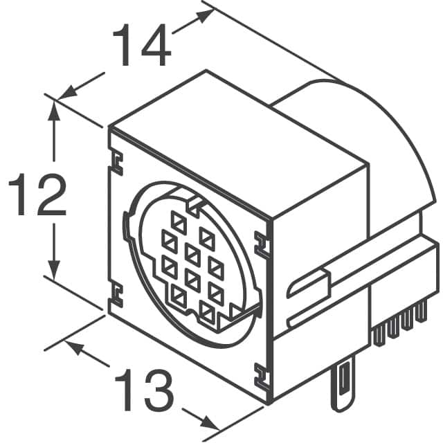 HR212-10RA-8SDL(74) Hirose Electric Co Ltd  Gruppi di connettori circolari